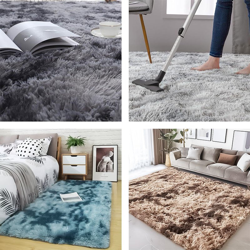 Valentine's Day & Ramadan Decor 80x160cm Tie-Dye High-Density Faux Rug Non-Slip Absorbent Easy Clean Luxury Carpet for Living Room Bedroom Aussie Local Warehouse Fast Delivery