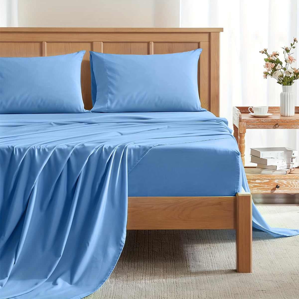 40cm Deep-Pocket Bed Sheet Set - bedrooms, guest rooms and hotels – additional product view 43