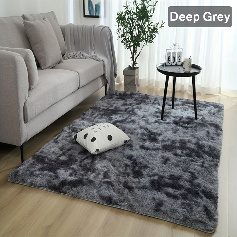Grey Shag Area Rug – 120cm for Living Room with Practical Home Design – additional product view 20