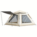 Instant Pop Up Camping Tent Automatic Canopy High Quality Big Family 240cm X 240cm X 150cm 4-5Person, Material Compositionl:201D