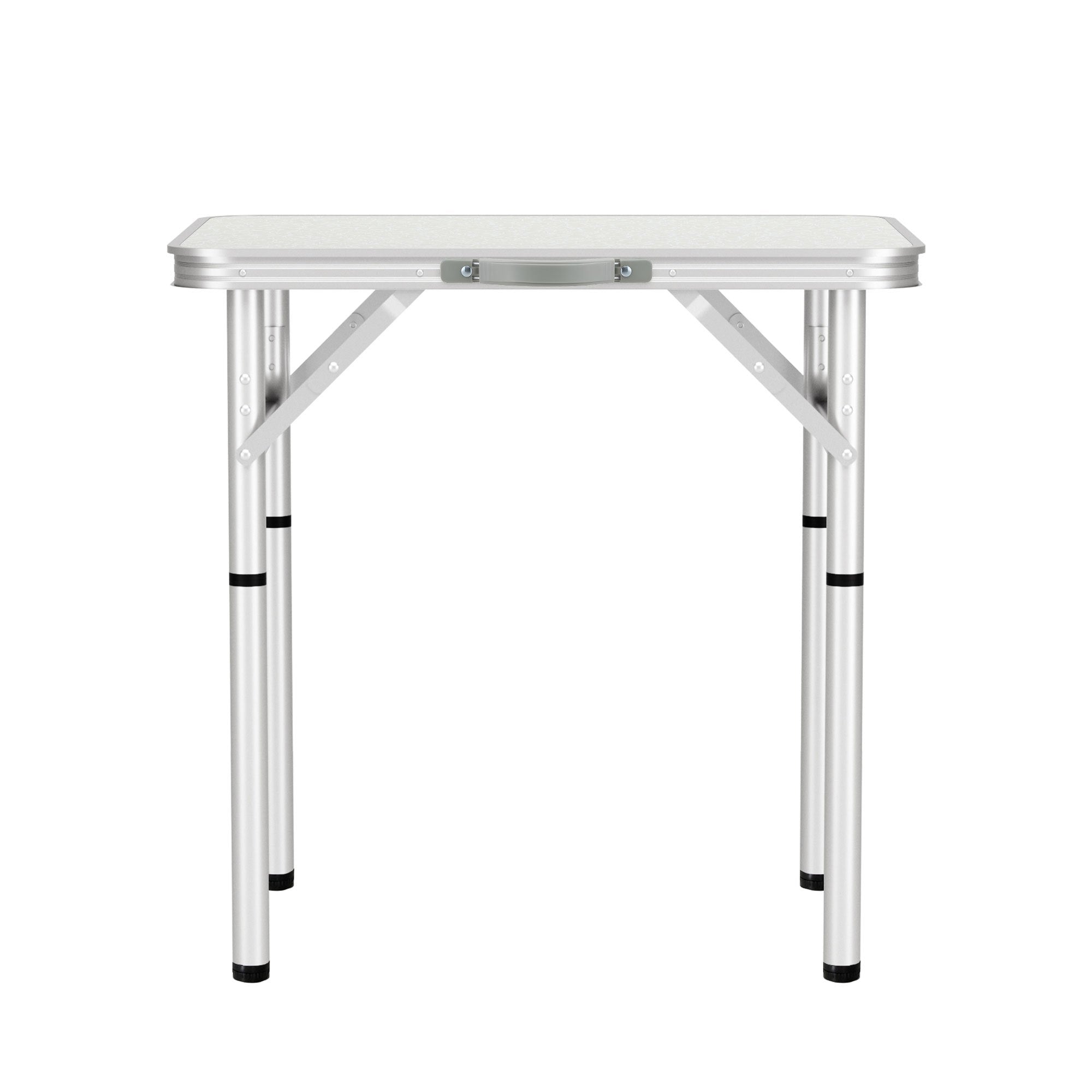 Weisshorn Folding Camping Table 60CM Adjustable Portable Outdoor Picnic Desk