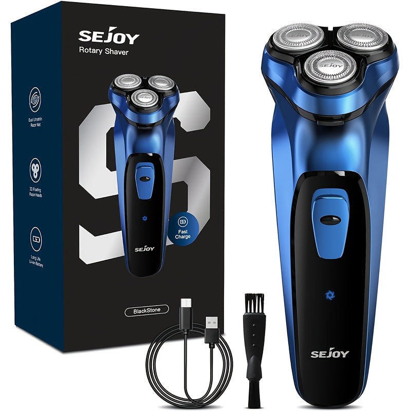 Sejoy Electric Razor Shavers for Men, with Pop-Up Trimmer, 1 Hour Fast Charging, 3D Floating Head, LCD The Best Gift for The One You Love Most Valentine'S Day Father'S Day Gifts
