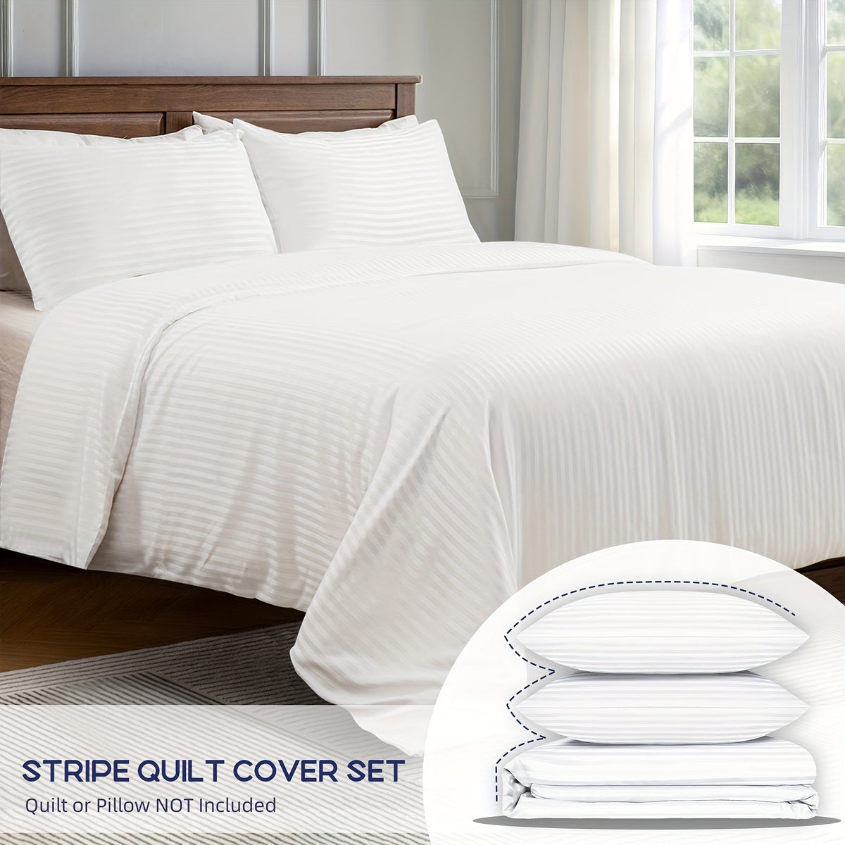 11-Colour 1800TC Duvet Cover Set – Breathable Bedding – additional product view 39