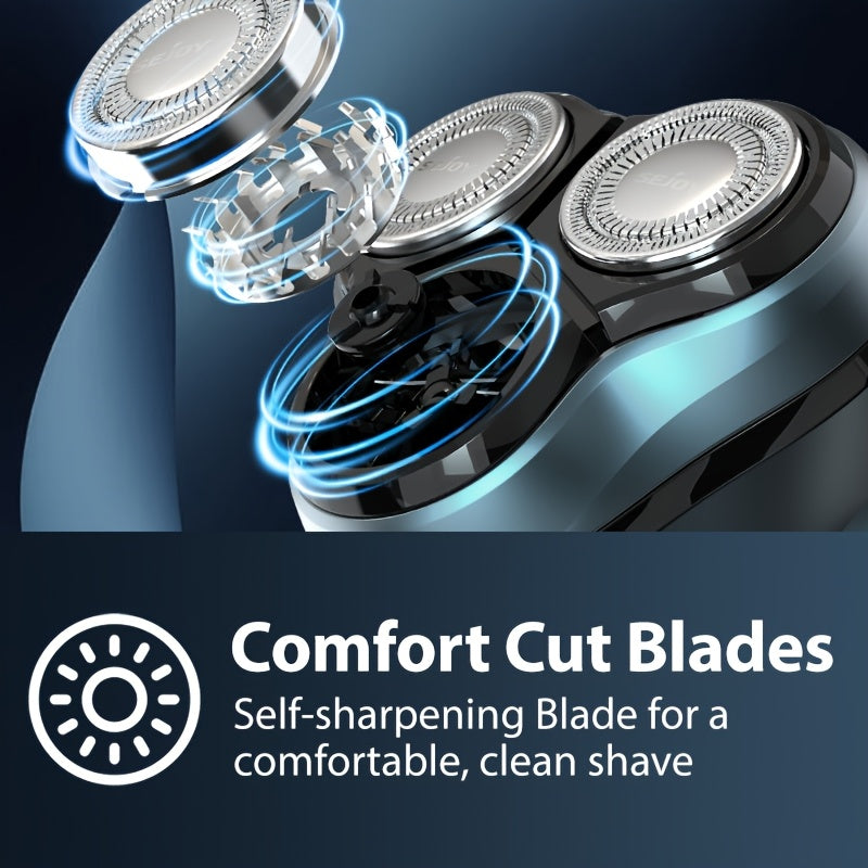 Sejoy Electric Razor Shavers for Men, with Pop-Up Trimmer, 1 Hour Fast Charging, 3D Floating Head, LCD The Best Gift for The One You Love Most Valentine'S Day Father'S Day Gifts