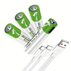 AAA Rechargeable Battery Pack - remotes, toys and household devices – alternate design view