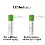 AAA Rechargeable Battery Pack - remotes, toys and household devices – product detail angle