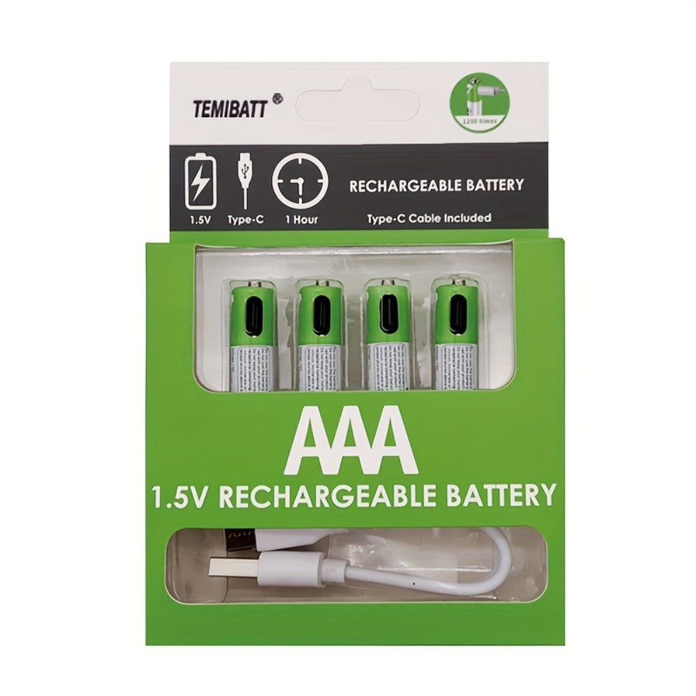 AAA Rechargeable Battery Pack - remotes, toys and household devices – close-up product details