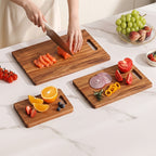 Acacia Wood Cutting Board Set detail view 6 for Australian shoppers