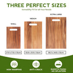 Acacia Wood Cutting Board Set detail view 7 for Australian shoppers