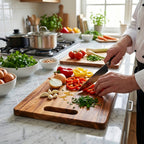 Acacia Wood Cutting Board Set detail view 5 for Australian shoppers