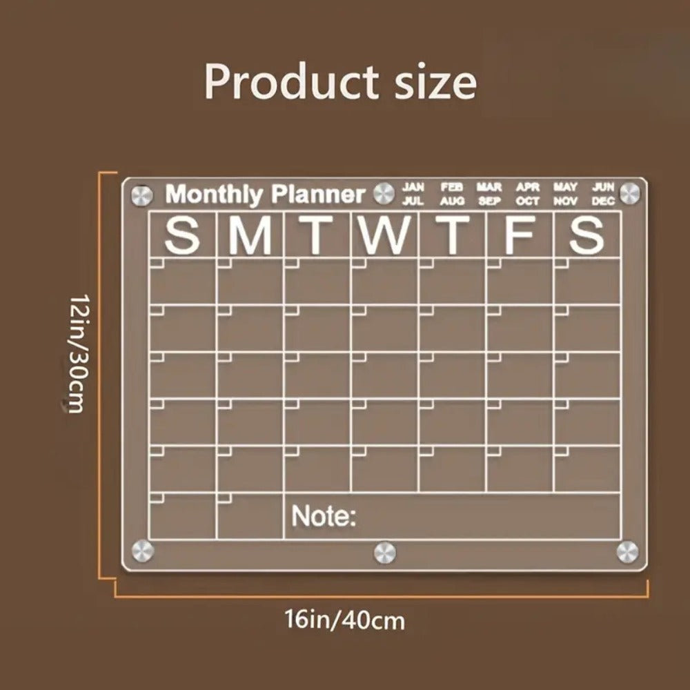 Magnetic Dry Erase Calendar detail view 6 for Australian shoppers