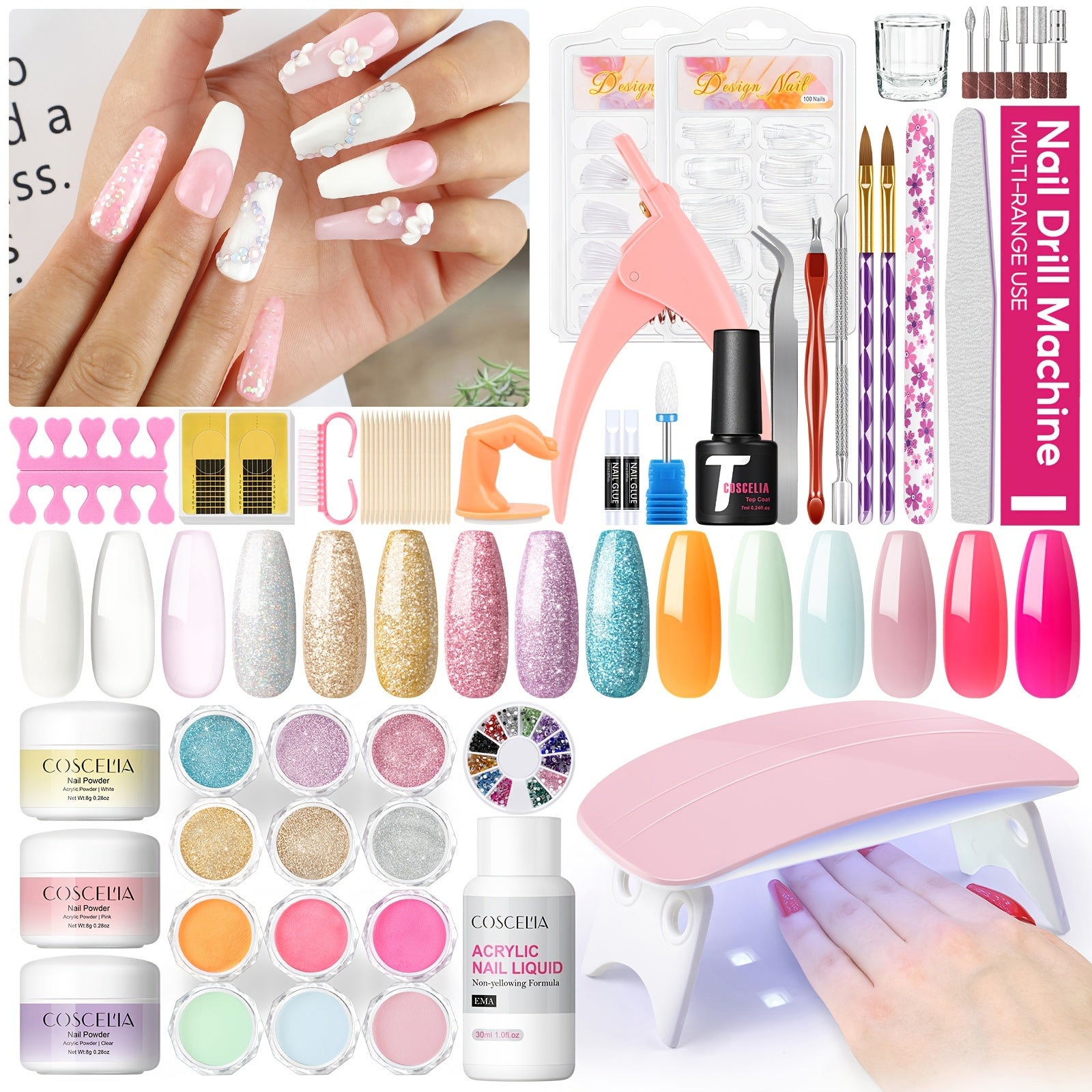 Acrylic Nail Manicure Kit detail view 15 for Australian shoppers