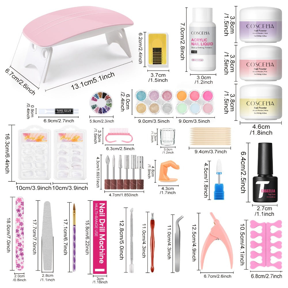 Acrylic Nail Manicure Kit detail view 5 for Australian shoppers