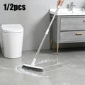 Long Handle Stiff Bristle Floor Scrub Brush, Heavy-Duty Tile Cleaning Brush for Bathroom, Bathtub & Kitchen Surfaces Effortless Deep Cleaning, No More Scrubbing Hard Grout Cleaning Brush, Household Cleaning Tool Long Handle Floor Brush