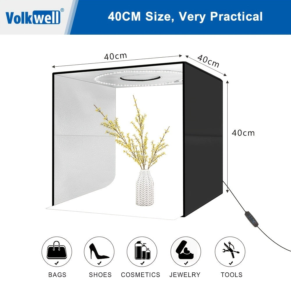 40cm LED Product Photography Light Box detail view 2 for Australian shoppers