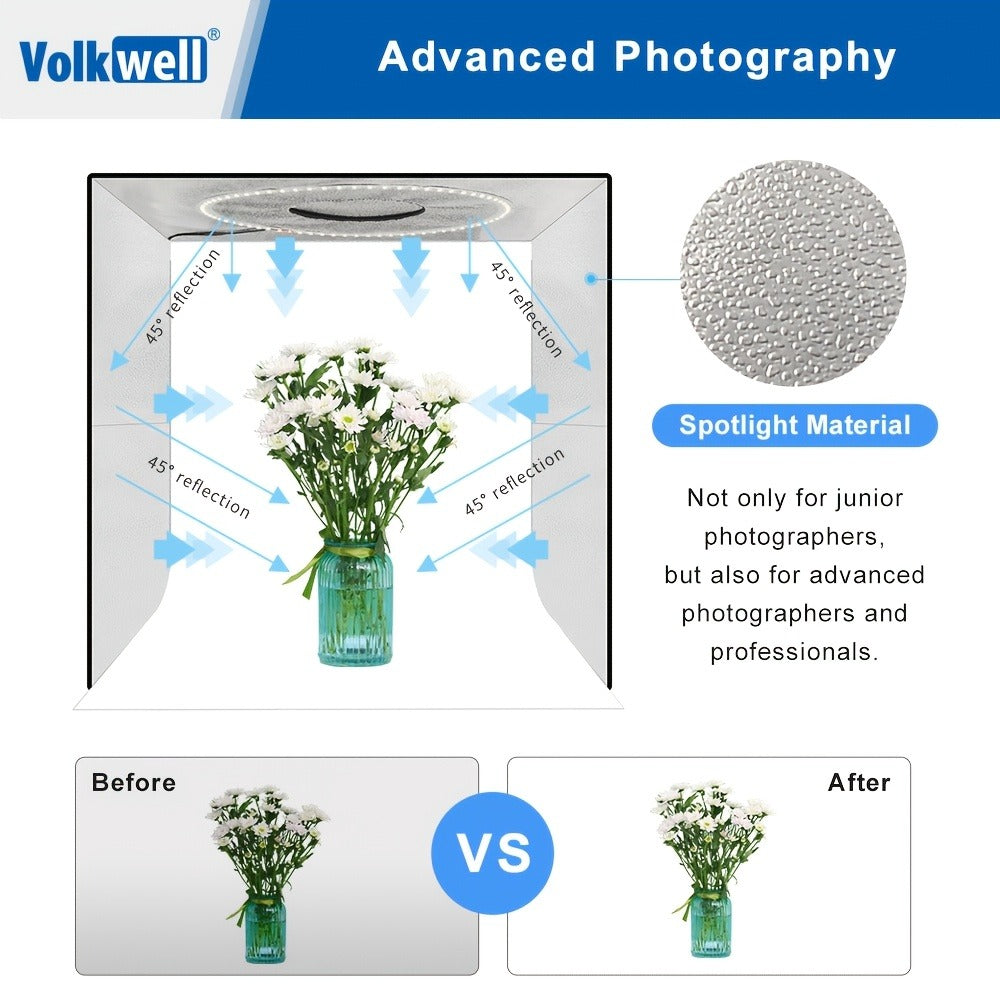 40cm LED Product Photography Light Box detail view 9 for Australian shoppers