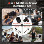 Adjustable Dumbbell and Barbell Set detail view 11 for Australian shoppers