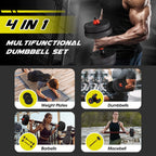 Adjustable Dumbbell and Barbell Set detail view 6 for Australian shoppers