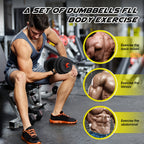 Adjustable Dumbbell and Barbell Set detail view 2 for Australian shoppers