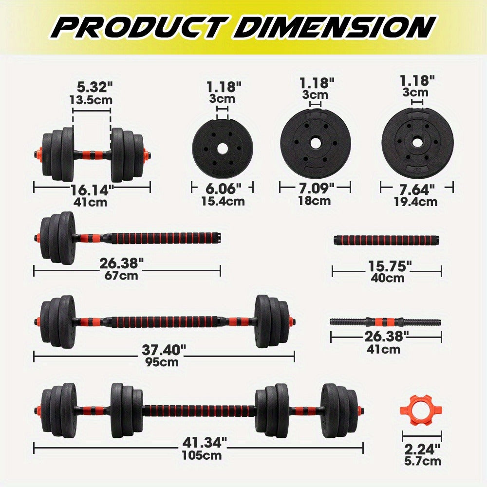 Adjustable Dumbbell and Barbell Set detail view 11 for Australian shoppers