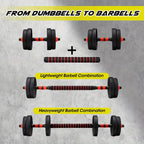 Adjustable Dumbbell and Barbell Set detail view 9 for Australian shoppers