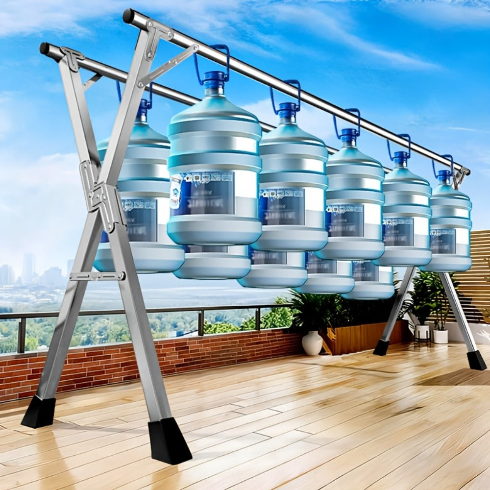 Adjustable Foldable Clothes Drying Rack product detail 6