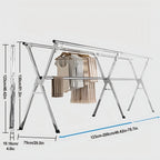 Adjustable Foldable Clothes Drying Rack product detail 3