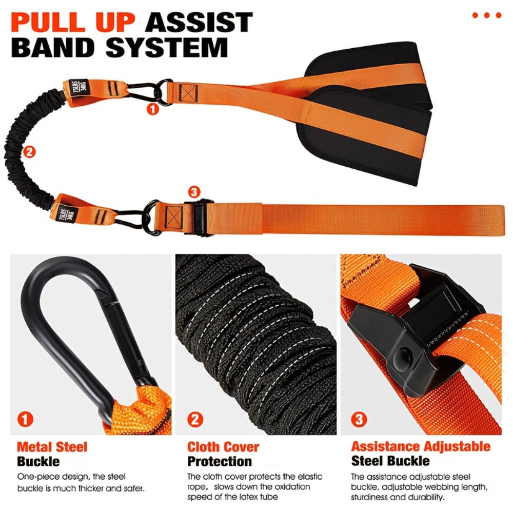 Heavy-Duty Pull-Up Resistance Band Set detail view 2 for Australian shoppers