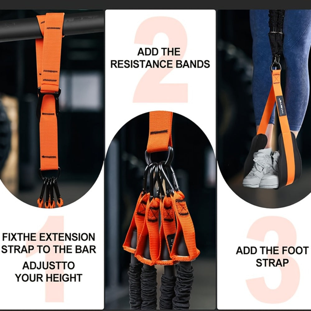 Heavy-Duty Pull-Up Resistance Band Set detail view 9 for Australian shoppers