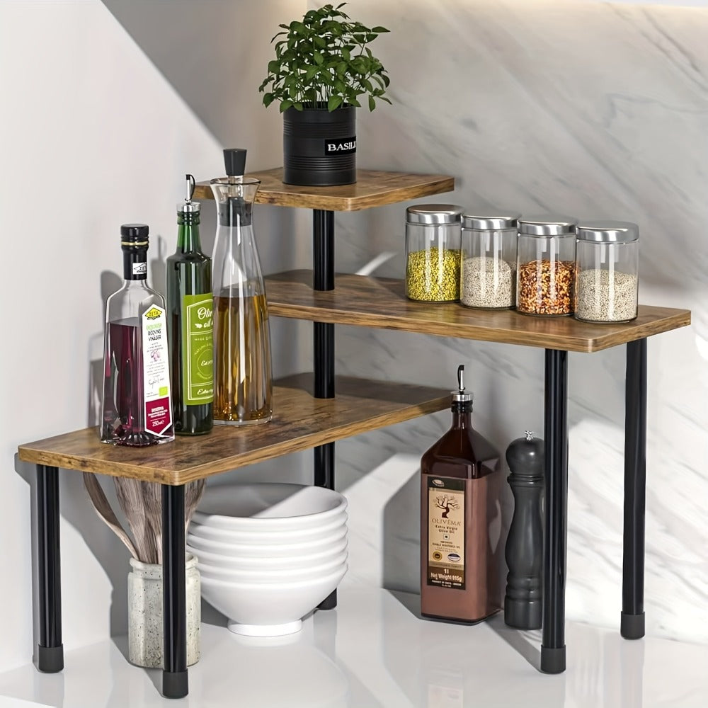 Adjustable Kitchen Storage Rack - Space-Saving – close-up product details