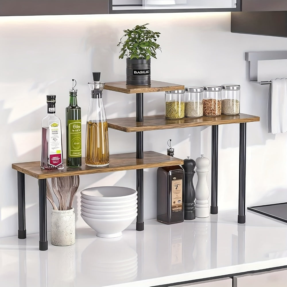 Adjustable Kitchen Storage Rack - Space-Saving – main product view