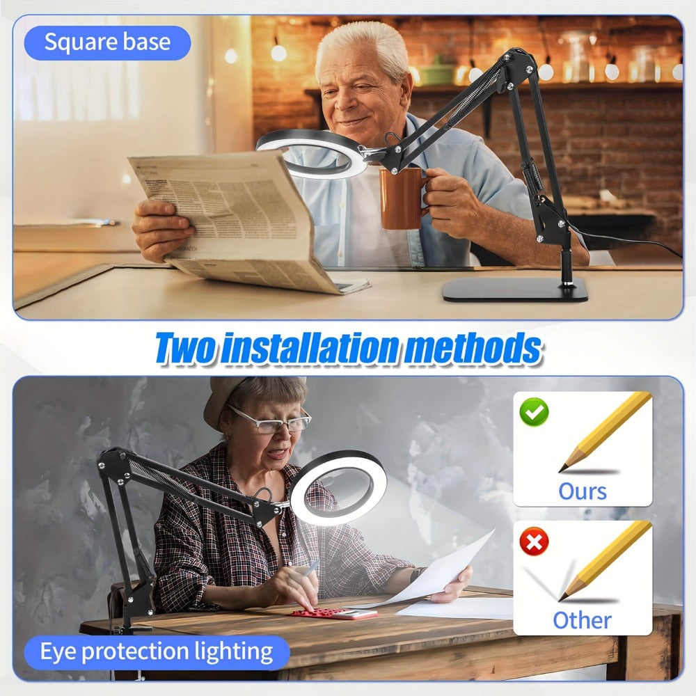 LED Magnifying Desk Lamp detail view 6 for Australian shoppers