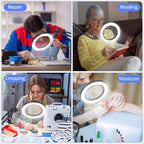 LED Magnifying Desk Lamp detail view 7 for Australian shoppers
