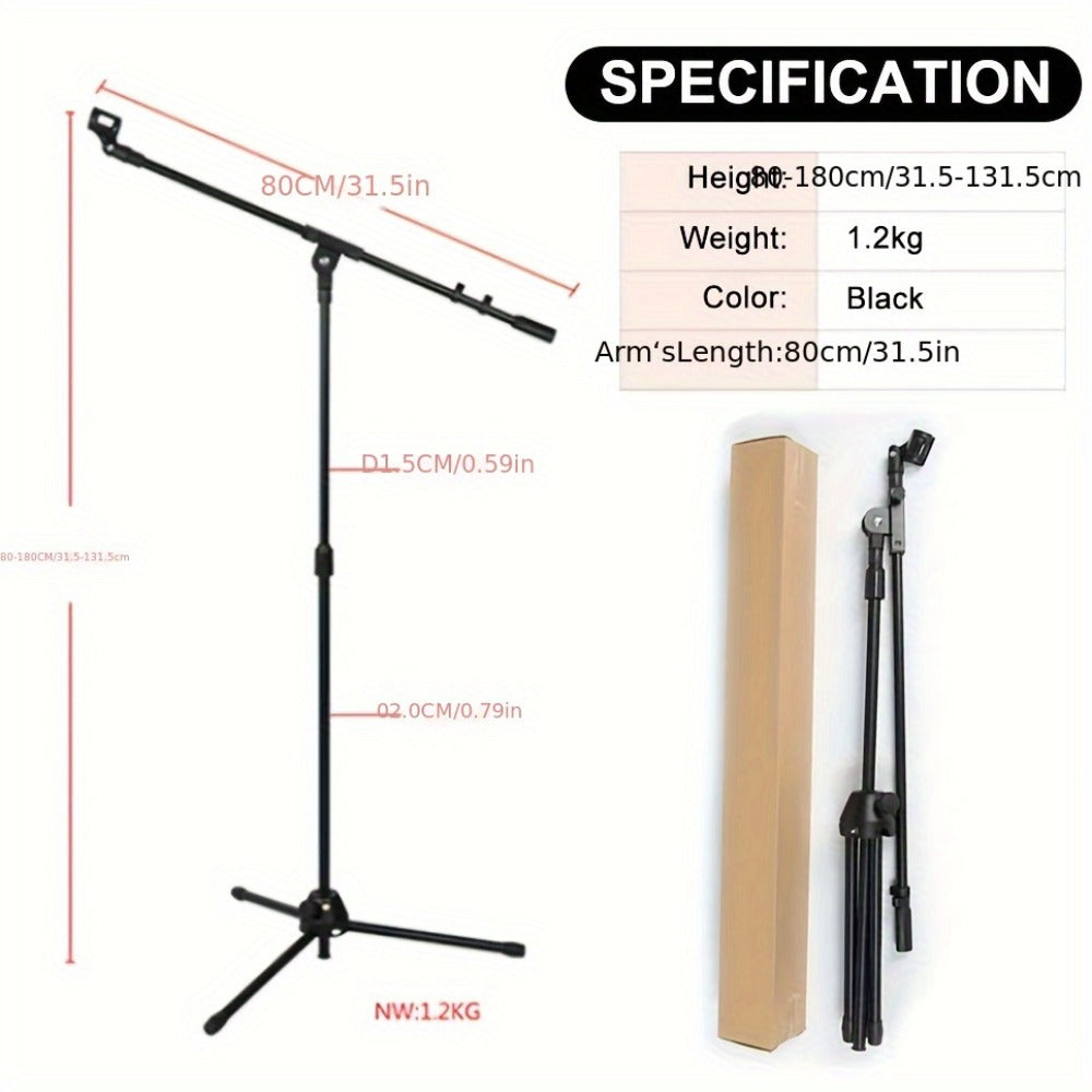 Adjustable Microphone Stand detail view 2 for Australian shoppers