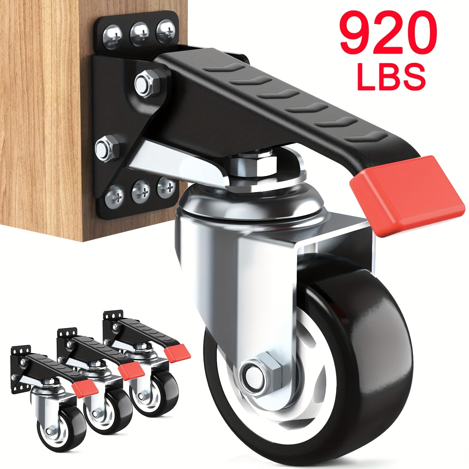 Retractable Workbench Caster Wheel Set detail view 16 for Australian shoppers