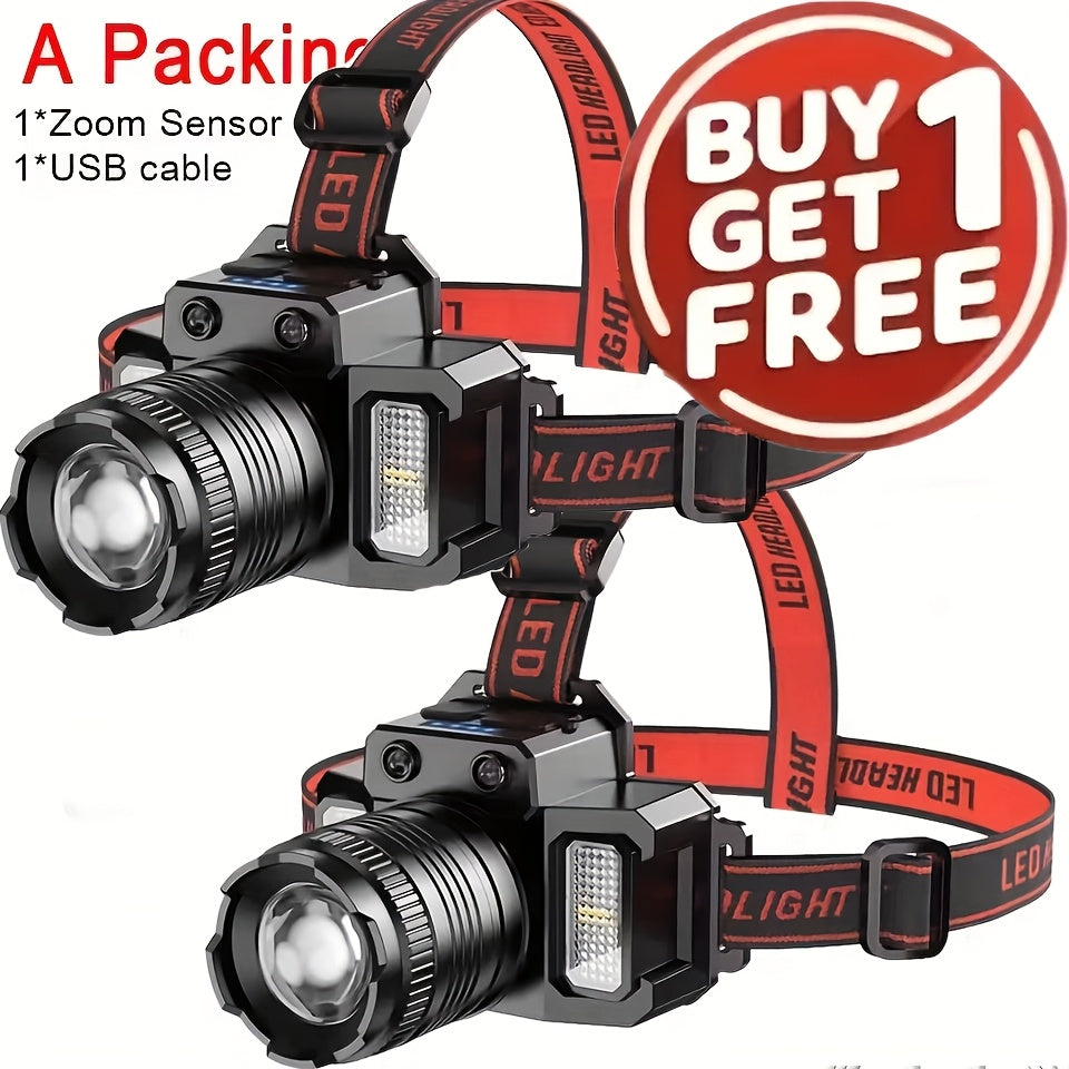 USB Rechargeable LED Headlamp detail view 13 for Australian shoppers