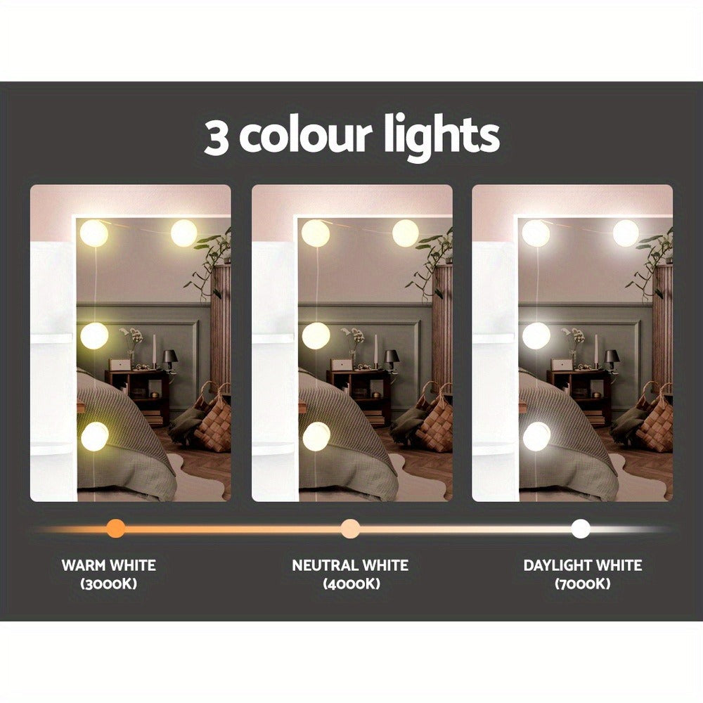 Adjustable White Vanity Dressing Table product detail 5