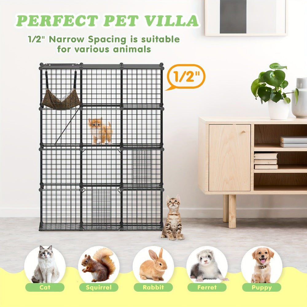 Advwin Pet Enclosure – Adjustable design for Home, Travel and Pet Care – product detail angle