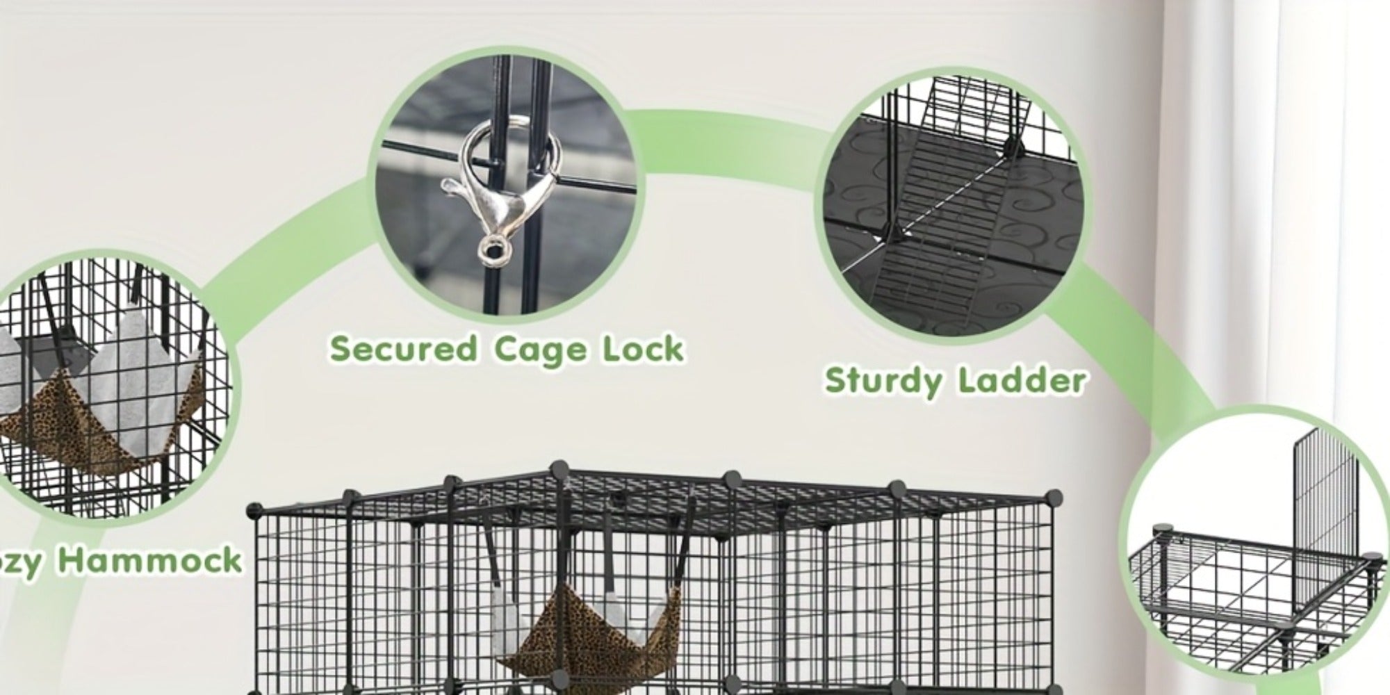Advwin Pet Enclosure – Adjustable design for Home, Travel and Pet Care – additional product view 17