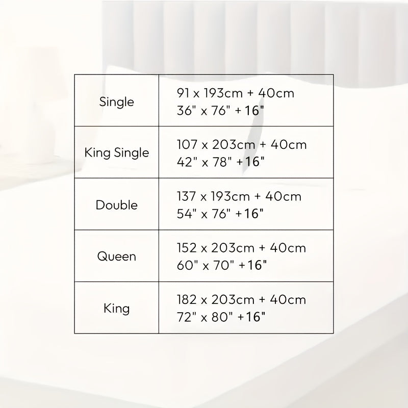 2200TC Bamboo Viscose Fitted Sheet - 40.64cm-53.34cm Deep Pocket, Super Soft, Cooling, Breathable,, Elastic Corner Straps, Fits Single/Double/Queen/King, Luxury Secure Fit