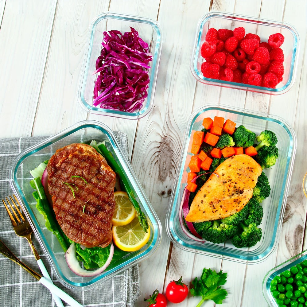 Airtight Glass Food Storage Container Set - Everyday for Kitchen – alternate design view