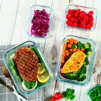 Airtight Glass Food Storage Container Set - Everyday for Kitchen – alternate design view