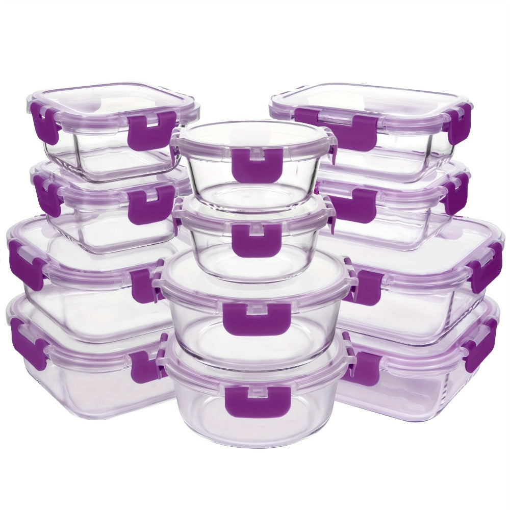 Airtight Glass Food Storage Container Set - Everyday for Kitchen – product detail angle