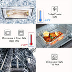 Airtight Glass Food Storage Container Set - Everyday for Kitchen – design and construction details