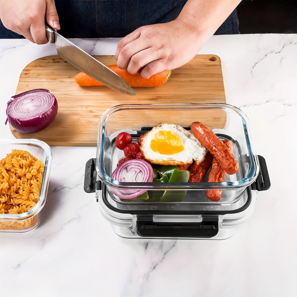 Airtight Glass Food Storage Container Set - Everyday for Kitchen – additional product view 11