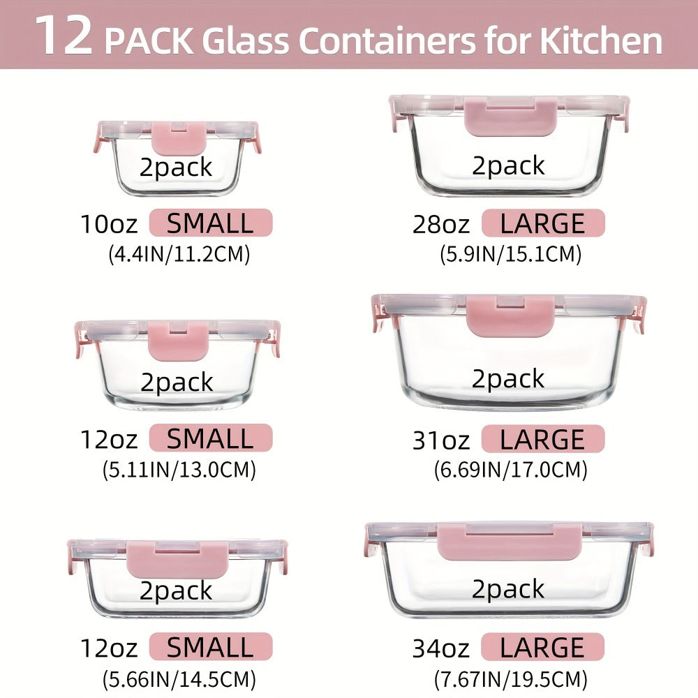 Airtight Glass Food Storage Container Set - Everyday for Kitchen – additional product view 17