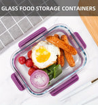 Airtight Glass Food Storage Container Set - Everyday for Kitchen – additional product view 29