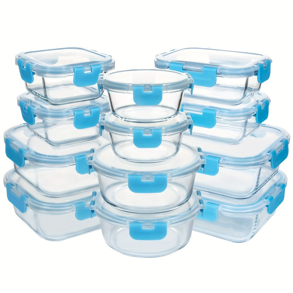 Airtight Glass Food Storage Container Set - Everyday for Kitchen – close-up product details