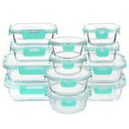 Airtight Glass Food Storage Container Set - Everyday for Kitchen – feature reference