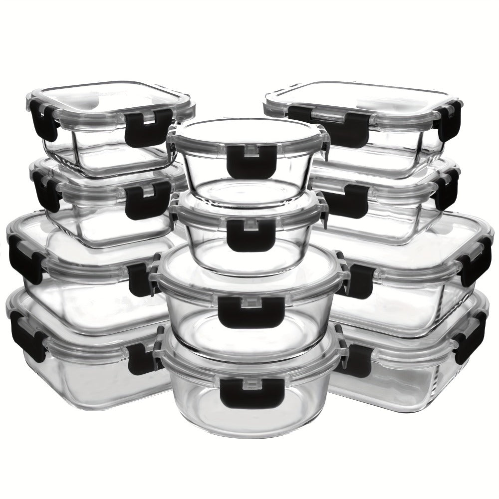 Airtight Glass Food Storage Container Set - Everyday for Kitchen – main product view